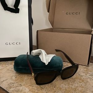 Authentic Gucci glitter sunglasses